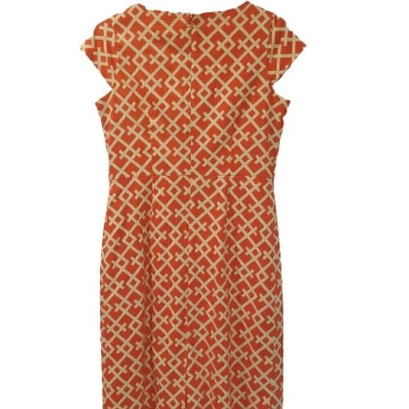 Eden Court Preppy Mod Printed Sheath Dress - Picture 5 of 12